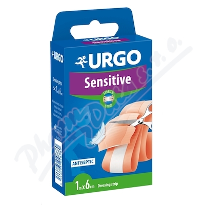 URGO SENSITIVE Citliv pokoka nplast 1mx6cm