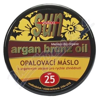 VIVACOsun opalovac mslo argan.olej SPF25 200ml