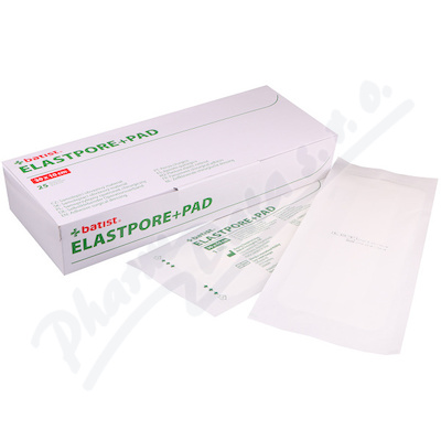 ELASTPORE+PAD nplast samole.steriln 10x30cm 25ks