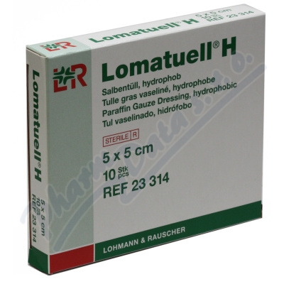 Tyl mastn Lomatuell H 5x5cm steriln 5x5cm 10ks