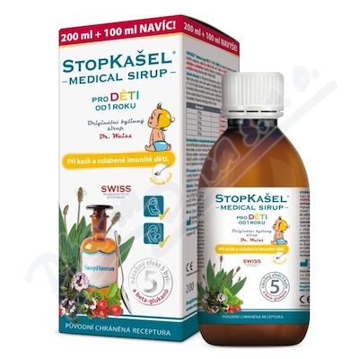 STOPKAEL Medical sirup OD 1 ROKU 200+100ml NAVC