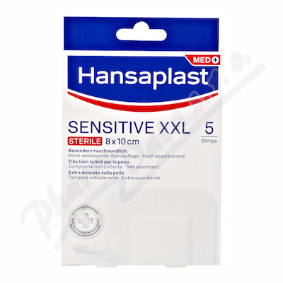 Hansaplast Sensitive nplast steriln XXL 5ks