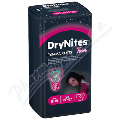 DryNites natah.kalhotky dvky 8-15let-27-57kg-9ks