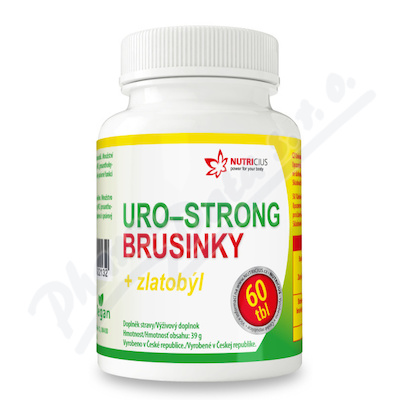 Uro-strong brusinky + zlatobl tbl.60