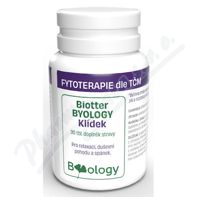 Biotter BYOLOGY Kldek tbl.30