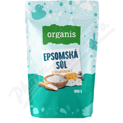 Organis Epsomsk sl s vitamnem C 1000g