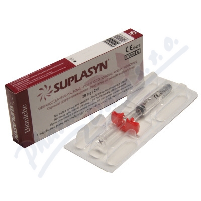 Suplasyn ster.roztok natrium-hyalurontu inj.1x2ml