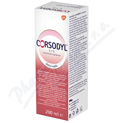 Corsodyl stn voda 0.1% 200ml