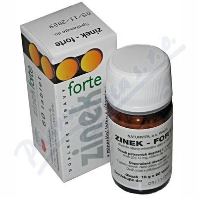 NATURVITA Zinek Forte tbl.60